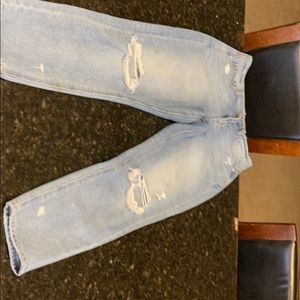 American eagle mom jeans